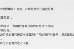 印度恢复向中国公民发放旅游签证：想去你要有100万存款 欧美只要10万美元
