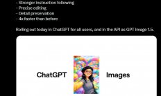 免费用！OpenAI深夜发布全新图像模型：生成快4倍 奥特曼秒变性感男模