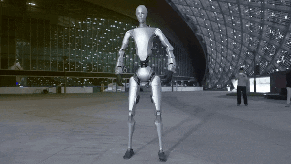 宇树最新机器人发布:1米8大高个 能跳舞会功夫