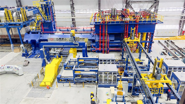 挤压能力全球最强！世界最大铝挤压机占地两个篮球场