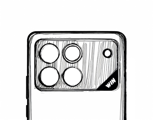 荣耀WIN系列外观出炉：横向大矩阵设计 神似iPhone 17 Pro