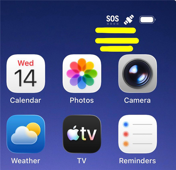 美国Verizon网络瘫痪：iPhone显示SOS