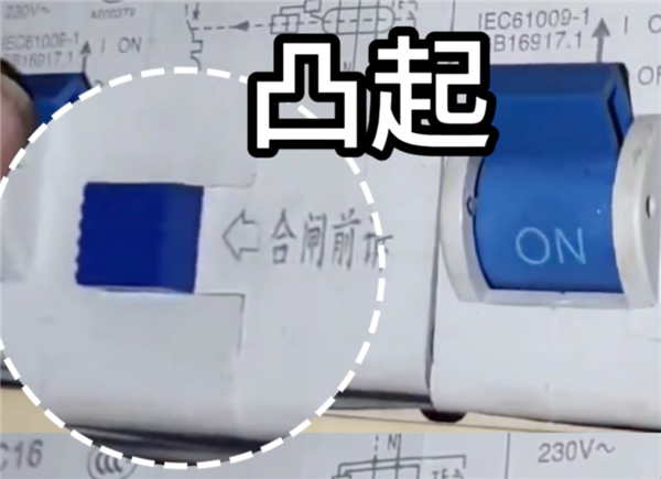 跳闸后千万别直接上手 那个蓝色按钮才是保命符