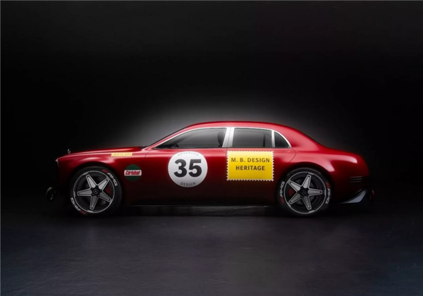 传奇赛车红猪归来！奔驰全新概念车曝光：致敬1971斯帕封神一战