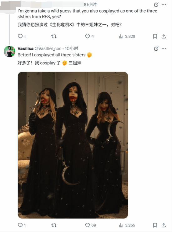 毛妹cos《生化危机9：安魂曲》唱歌丧尸！这个真的可以