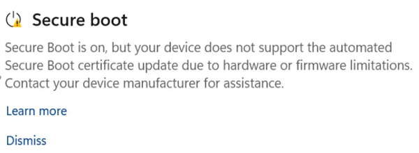 Windows安全启动证书6月到期:微软新增三色提醒!一眼看出更新状态