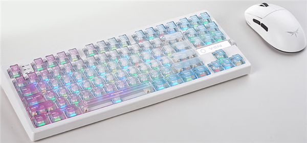 VGN推出V87Pro V2三模机械键盘：支持“双”8kHz回报率