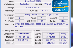 老树开花 酷睿i7-3770K超频到7.09GHz：跑分世界第二