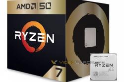 AMD R7 2700X 50周年版本曝光：金色包装