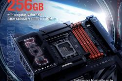 华硕成功实现Intel 800系列主板256GB DDR5-5600稳定运行