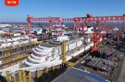 第二艘国产大型邮轮全船贯通：更长、更重、更能装