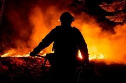 美国山火能自己改道 洛杉矶富人区无恙