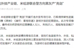 米哈游重拳出击！捣毁多个涉嫌制售《原神》外挂犯罪团伙