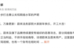 蔚来李斌喊话水军：提供造谣线索必有高额答谢 金额远超水军收入