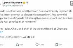 一致反对！OpenAI董事会正式拒绝马斯克收购提议