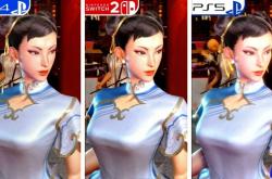 《街头霸王6》PS4、Switch 2、PS5画面对比