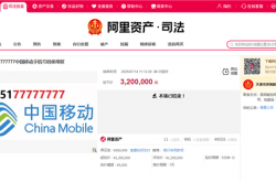 尾号“8个7”手机号拍出320万元 高档吉祥号码12级 只有使用权