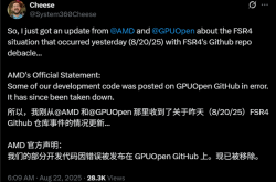 RX 7000显卡玩家白高兴一场 AMD澄清FSR4源码开放是个错误