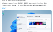 Windows 11迎史诗级功能！Vista经典回归：可设置视频动态壁纸