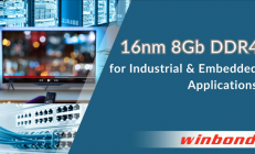 华邦电子推出8Gb DDR4 DRAM：16nm制程 用于工业和嵌入式应用
