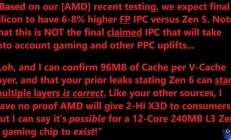 Intel彻底没法玩！AMD Zen6要用多层3D堆叠缓存：IPC提升超Zen5