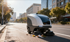 又一职业危险了 无人环卫机器人开始大规模投用：效率提升近10倍