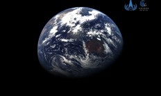 我国天问二号最新地月影像图发布 距离59万千米看地球太美了