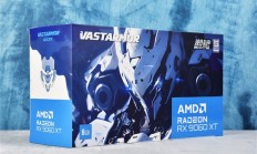 真不多见！瀚铠RX 9060 XT合金竟然用了蓝色Radeon标志包装