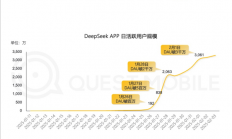 中国AI新秀爆火 DeepSeek成史上最快突破3000万日活App