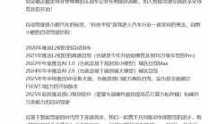 何小鹏：2025年底将推出真L3级自动驾驶