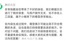 用腾讯元宝AI改代码却被辱骂+乱回！官方回应