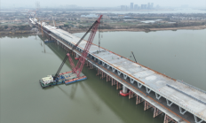 全长19公里！昌九高铁南昌扬子洲赣江公铁大桥中支主桥合龙