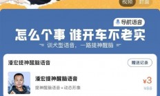直播给狗洗澡致死引热议 高德地图下架网红潘宏导航语音包