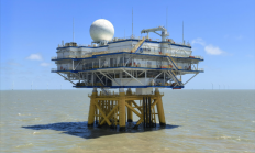 230公里监测半径！我国首个搭载气象雷达的海上升压站顺利完成安装