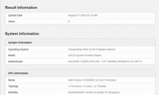 锐龙 5 5500X3D首次Geekbench跑分：单核与5500相似、多核提升13%！
