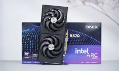 纯黑外观+铝合金背板！傲世ODYSSEY征途锐炫B570显卡图赏