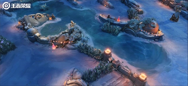 《王者荣耀》首次地图换季:冰雪5V5峡谷今天正式上线