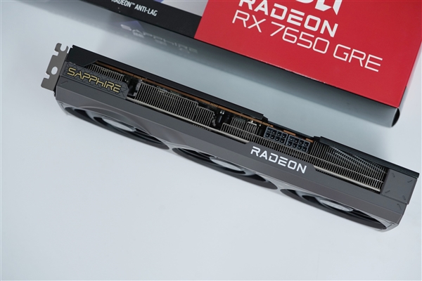 迎战RTX 5060!AMD RX 7650 GRE显卡图赏