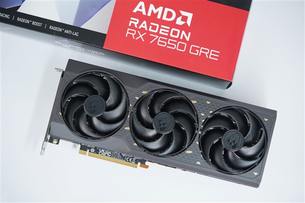 迎战RTX 5060!AMD RX 7650 GRE显卡图赏
