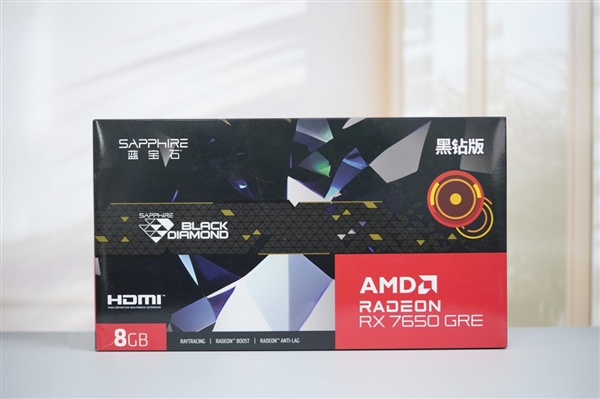 迎战RTX 5060!AMD RX 7650 GRE显卡图赏