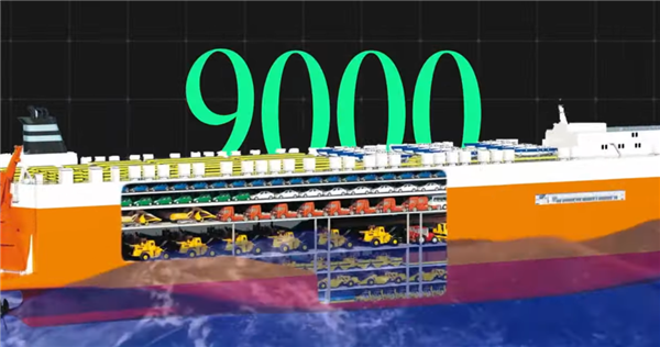 比电车着火更可怕的 是电车在海上着火