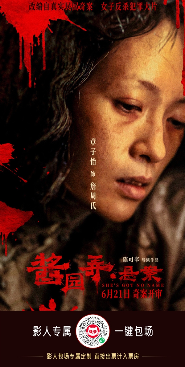 《酱园弄·悬案》预售票房破1000万:章子怡、杨幂、赵丽颖主演