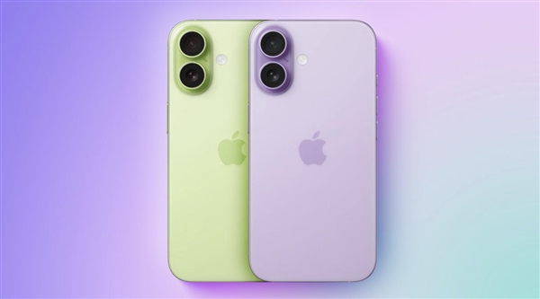 苹果最强标准版：iPhone 17全新紫色/绿色首曝