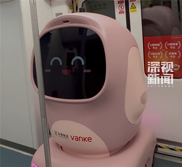 全球首例！深圳地铁配送机器人来了：自己会乘地铁送货