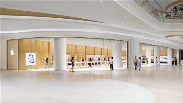 苹果Apple Store深圳前海壹方城新店今日开业：有人连夜排队 开业礼炒到580元