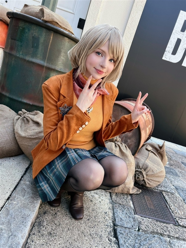 阿什莉体模Cos《合金装备3》夏娃第2弹:完美还原