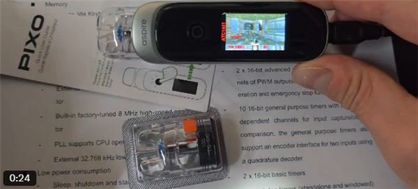 万物皆可Doom新高度！《毁灭战士》在电子烟上运行