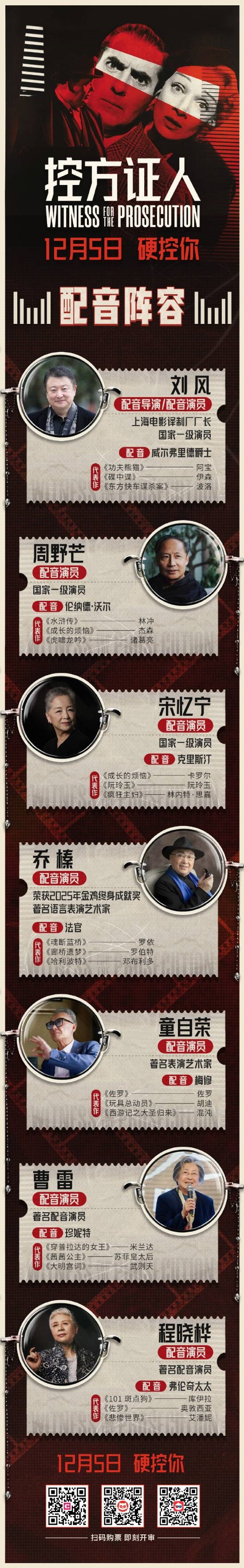 豆瓣69万人打出9.6分！悬疑神作《控方证人》内地定档