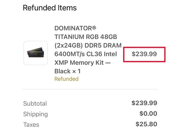 48GB DDR5标价1680元遭疯抢:却被海盗船全部砍单!甩锅系统错误